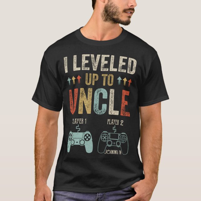 1. Mal Onkel New First Vathage Gaming Uncle T-Shirt (Vorderseite)