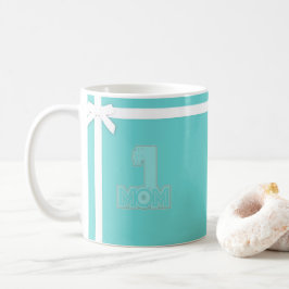 1. MAMA - Aquamarine blaue Mama - Geschenke Cup-Ta Kaffeetasse