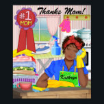 # 1 Mama Poster - SRF<br><div class="desc">Karten sind schön. Geschenke sind gut. Wie viele Mamas haben jedoch ein persönliches Poster? Passen Sie es an. Ändern Sie den Namen in ihren Namen oder ihre Initialen ! Lass es einrahmen! Viel Spaß damit! Darum geht es bei Zazzle ... :) Ich wollte Tracy Therrien und einigen anderen (die in...</div>
