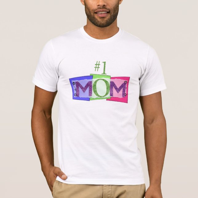 #1 MAMA T - SHIRT (Vorderseite)