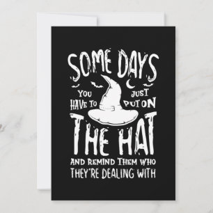 1. Man muss nur den Hut anziehen und ihn zurückhal Save The Date