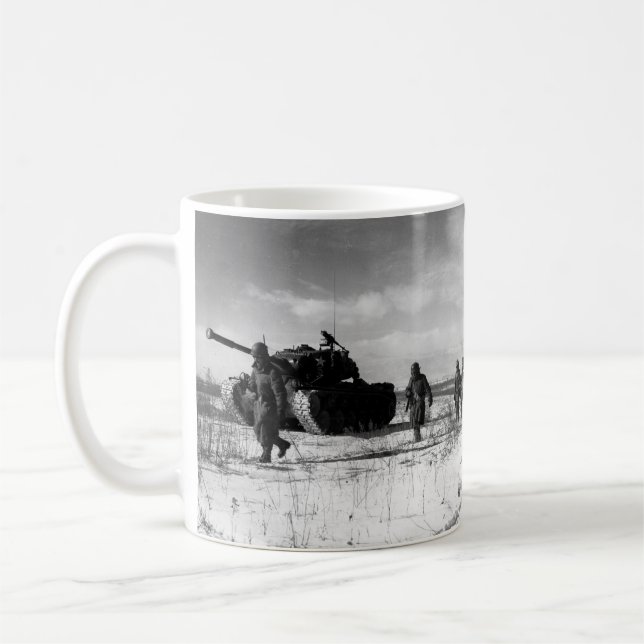 1. Marineinfanteriedivision, die durch das Chosin Kaffeetasse (Links)