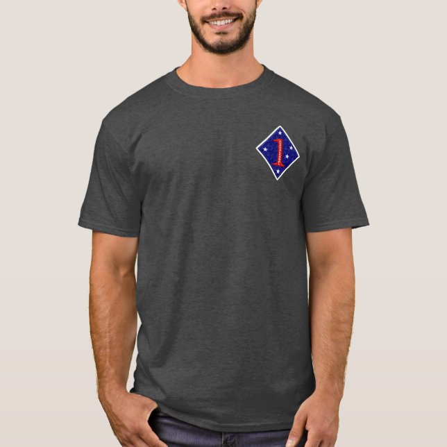 1. Marineinfanteriedivision T-Shirt (Vorderseite)