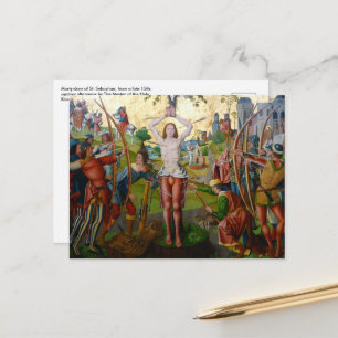 1. Martyrium des hl. Sebastian (M 013) Postkarte