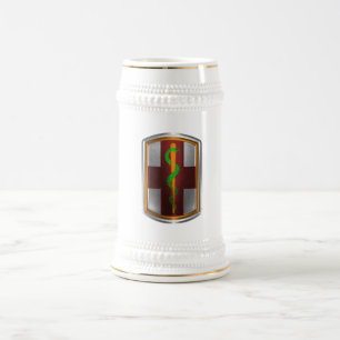 1. Medizinische Brigade Keepake Bierglas