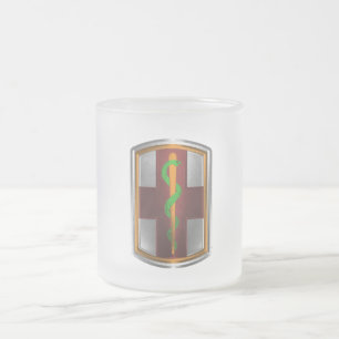 1. Medizinische Brigade Keepake Mattglastasse