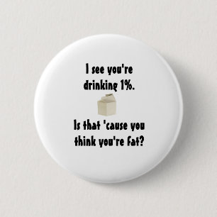 1% Milch Button