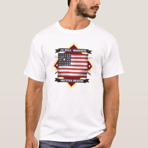 1. Minnesota-Infanterie T-Shirt