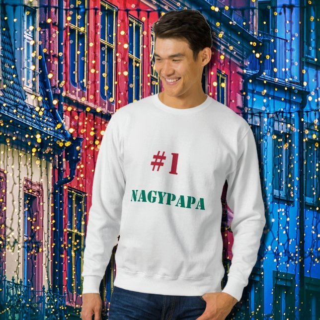 #1 Nagypapa Sweatshirt (Von Creator hochgeladen)