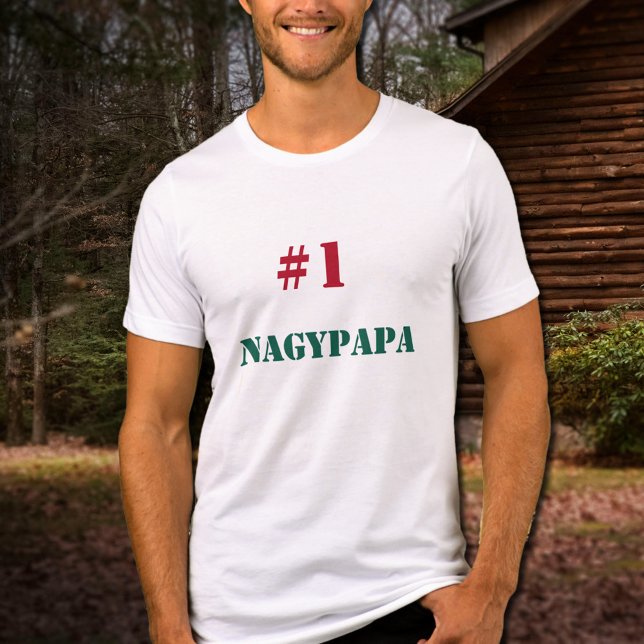 #1 Nagypapa Tri-Blend Shirt (Von Creator hochgeladen)