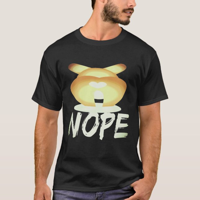 1 Nein - Corgi T-Shirt (Vorderseite)
