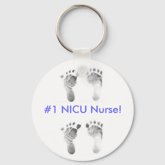 #1 NICU Nurse! (Blau) Schlüsselanhänger