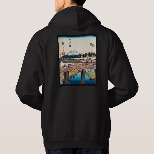#1 Nihonbashi - Stained Glass Art Hoodie (Rückseite)