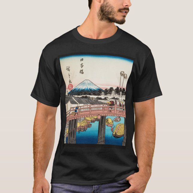 #1 Nihonbashi - Stained Glass Art T-Shirt (Vorderseite)