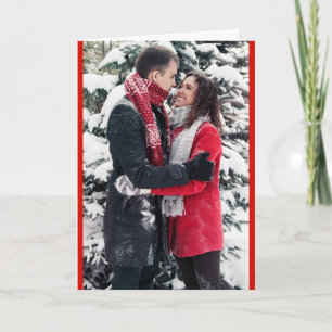 1 oder 2 Foto Weihnachten rotes Thema