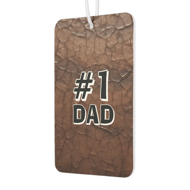 #1 Papa Leder-Look Autolufterfrischer (Links)