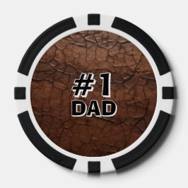 #1 Papa Leder-Look Pokerchips