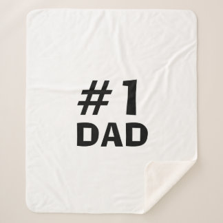 #1 Papa Leder-Look Sherpadecke