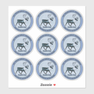 1. PAS des Weihnachtsmanns - Subdued Sspecial Aufkleber