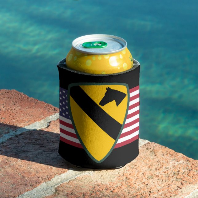 1. Patch für die Cavalry Division United Staaten Dosenkühler (In Situ Pool)