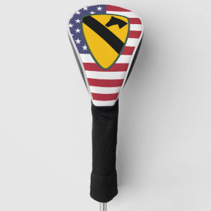1. Patch für die Cavalry Division United Staaten Golf Headcover