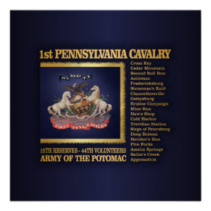 1. Pennsylvania Cavalry (BH) Poster