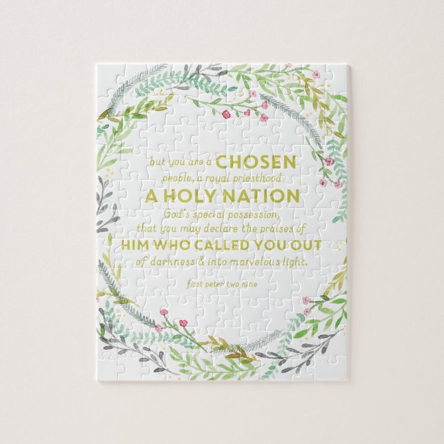 1 Peter-2:9 Puzzle (Vertikal)