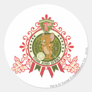 1. Platz 3 Toms und Jerry Runder Aufkleber