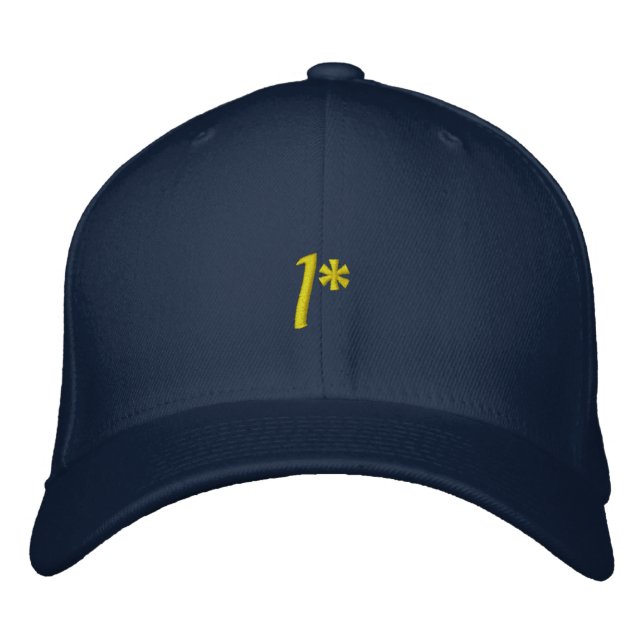 1* - POLICE SWAT HAT - Individuell Bestickte Kappe (Vorderseite)