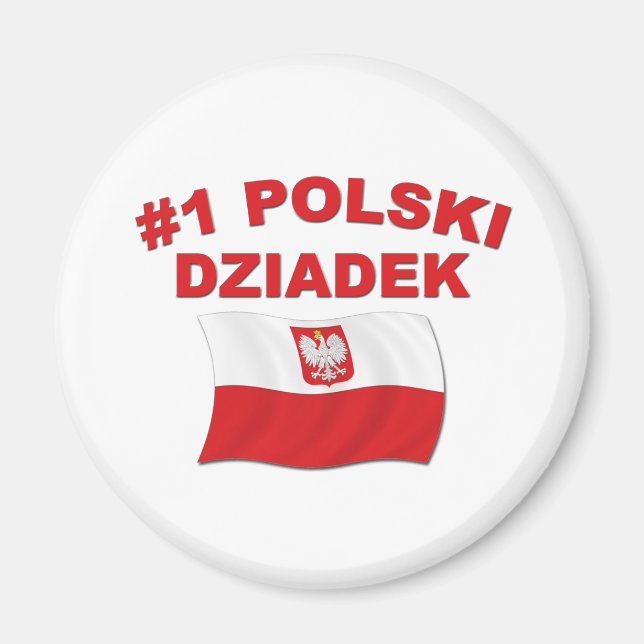 #1 Polski Dziadek Magnet (Vorne)