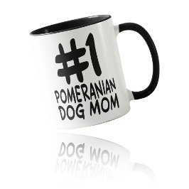 #1 Pomeranian-Hundemutter - Weltbeste Fell-Mutter Tasse