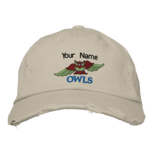 1 Probe OWLS bestickt mit einem Hut