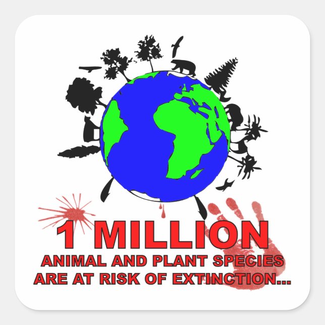 1 QUADRATISCHER AUFKLEBER (Vorderseite)