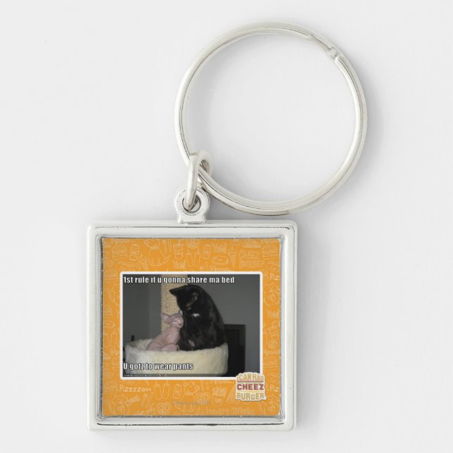 1. Regel wenn u, das geht, MA-Bett zu teilen Schlüsselanhänger (Vorne)