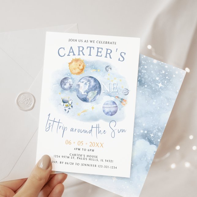 1. Reise durch die Sonnenterrasse der Planeten Geb Einladung (Von Creator hochgeladen)