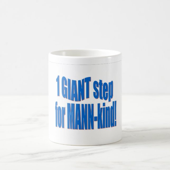 1 riesiger Schritt-Tasse Tasse (Mittel)