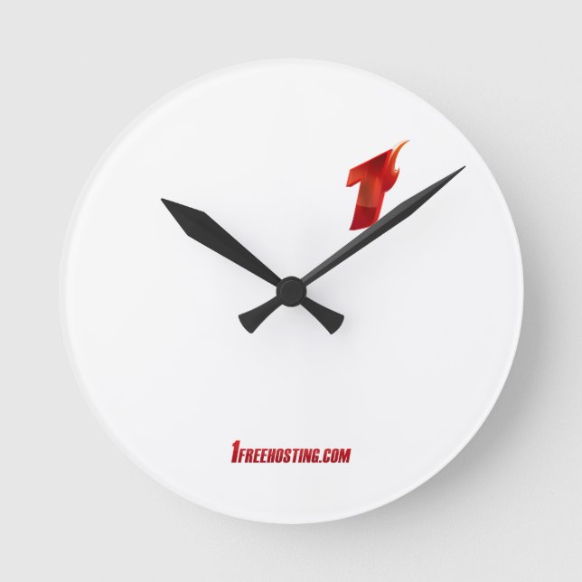 #1 RUNDE WANDUHR (Vorderseite)