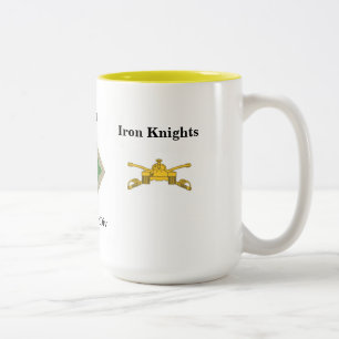 1. Rüstungs-4. Infanterie-Tasse der Bn-66. Zweifarbige Tasse