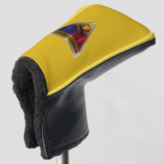 1. Rüstungsabteilung "Alte Ironen" Golf Headcover (3/4 Vorderseite)