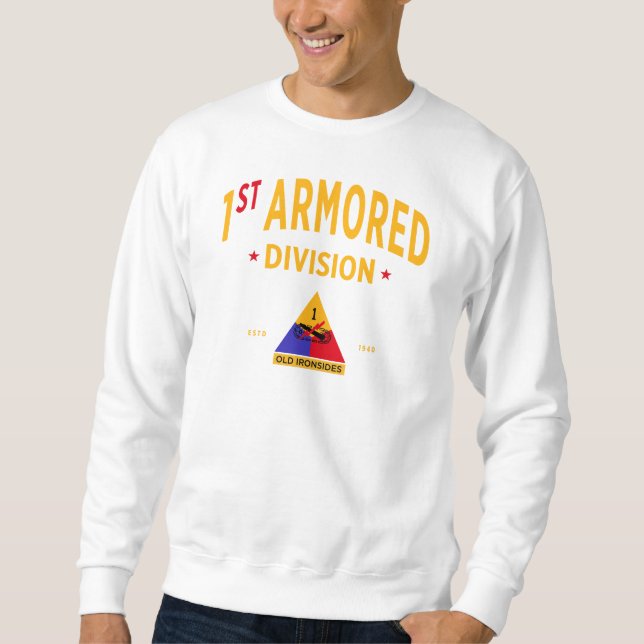 1. Rüstungsabteilung "Alte Ironen" Sweatshirt (Vorderseite)