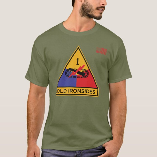 1. Rüstungsabteilung "Alte Ironen" T-Shirt (Vorderseite)