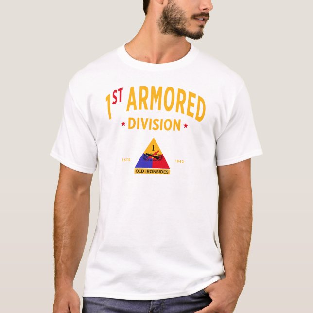 1. Rüstungsabteilung "Alte Ironen" T-Shirt (Vorderseite)