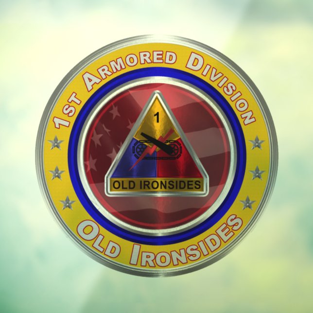 1. Rüstungsbereich  Fensteraufkleber (Blatt 3)