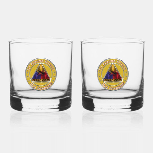 1. Rüstungsbereich Whiskyglas (Vorderseite)