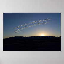 1 Samuel 15:22 Sonnenuntergang