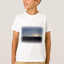 1 Samuel 15:22 Weißer Sonnenuntergang T-Shirt