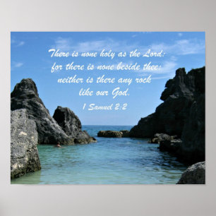 1 Samuel 2:2 Poster