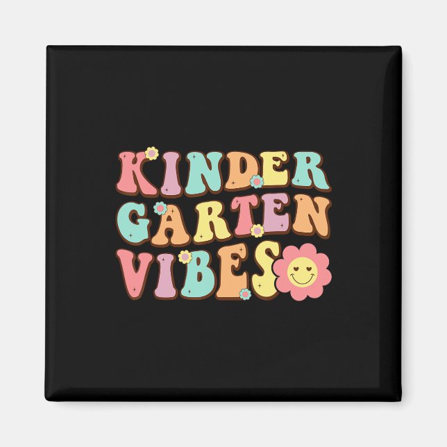 1. Schultag Kindergarten Stimmung Schüler unterric Magnet (Vorne)