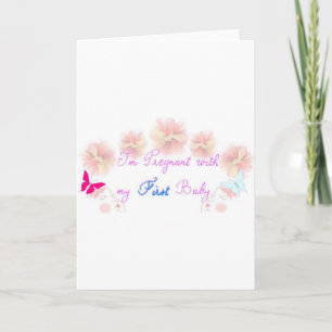 1. Schwangerschaft Ankündigung