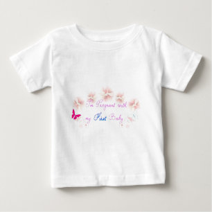 1. Schwangerschaft Baby T-shirt